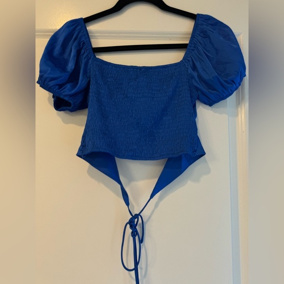 Princess Polly Satin Crop Top US 6 - Picture 5 of 6